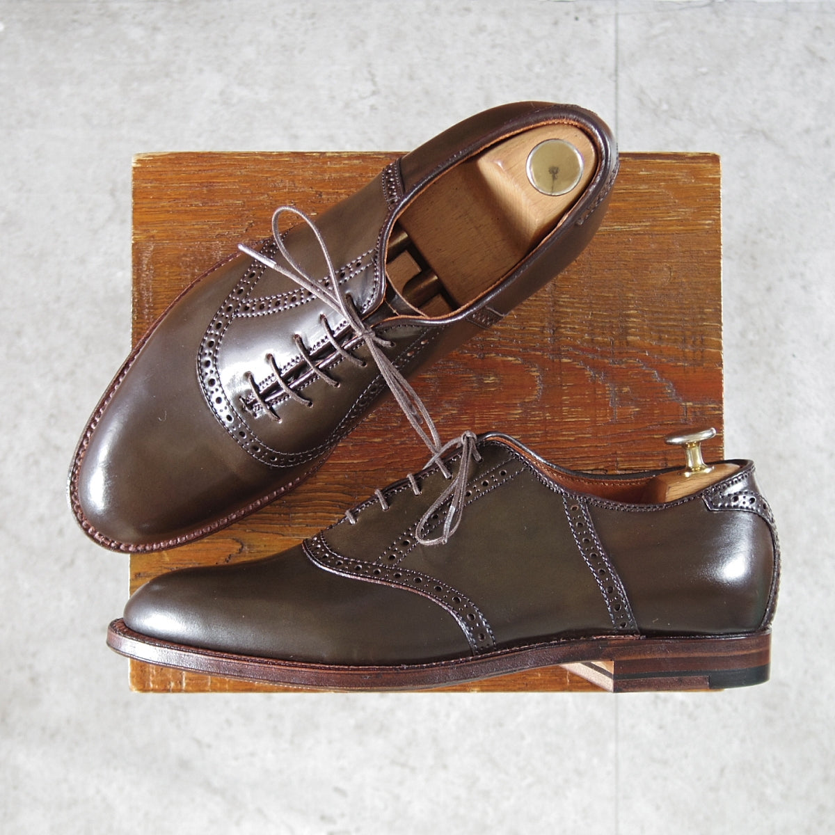 オールデン 8D【コードバン仕様/990/バーガンディー】 | 高級中古革靴