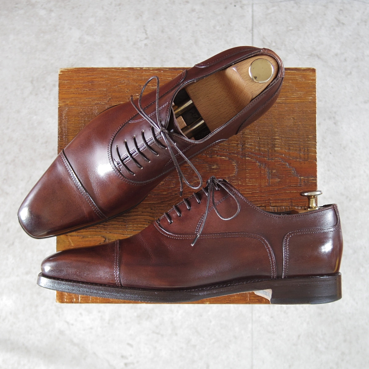 VASS/ヴァーシュ SIZE 39.5【ミュージアムカーフ/赤茶】 | 高級中古