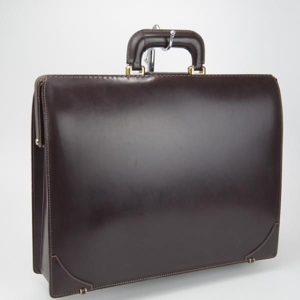 ほぼ未使用☆土屋鞄製造所【ブライドルレザー仕様☆ダレスバッグ/濃茶