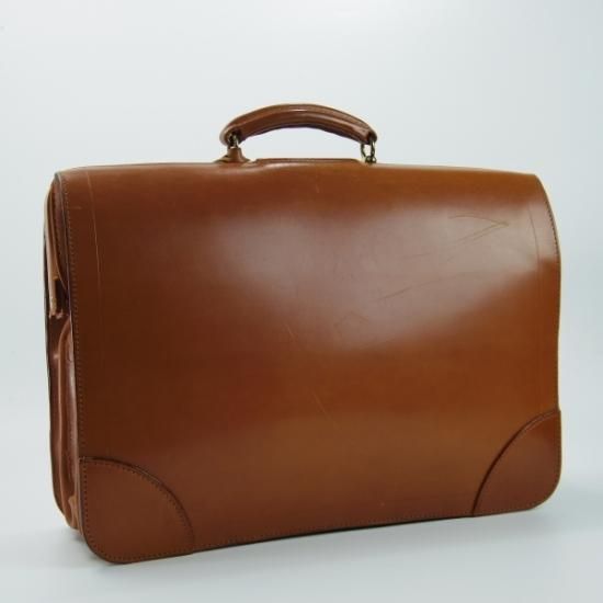 極上☆ロイズラゲッジ【☆英国製/ブライドルレザー仕様】ダレスバッグ