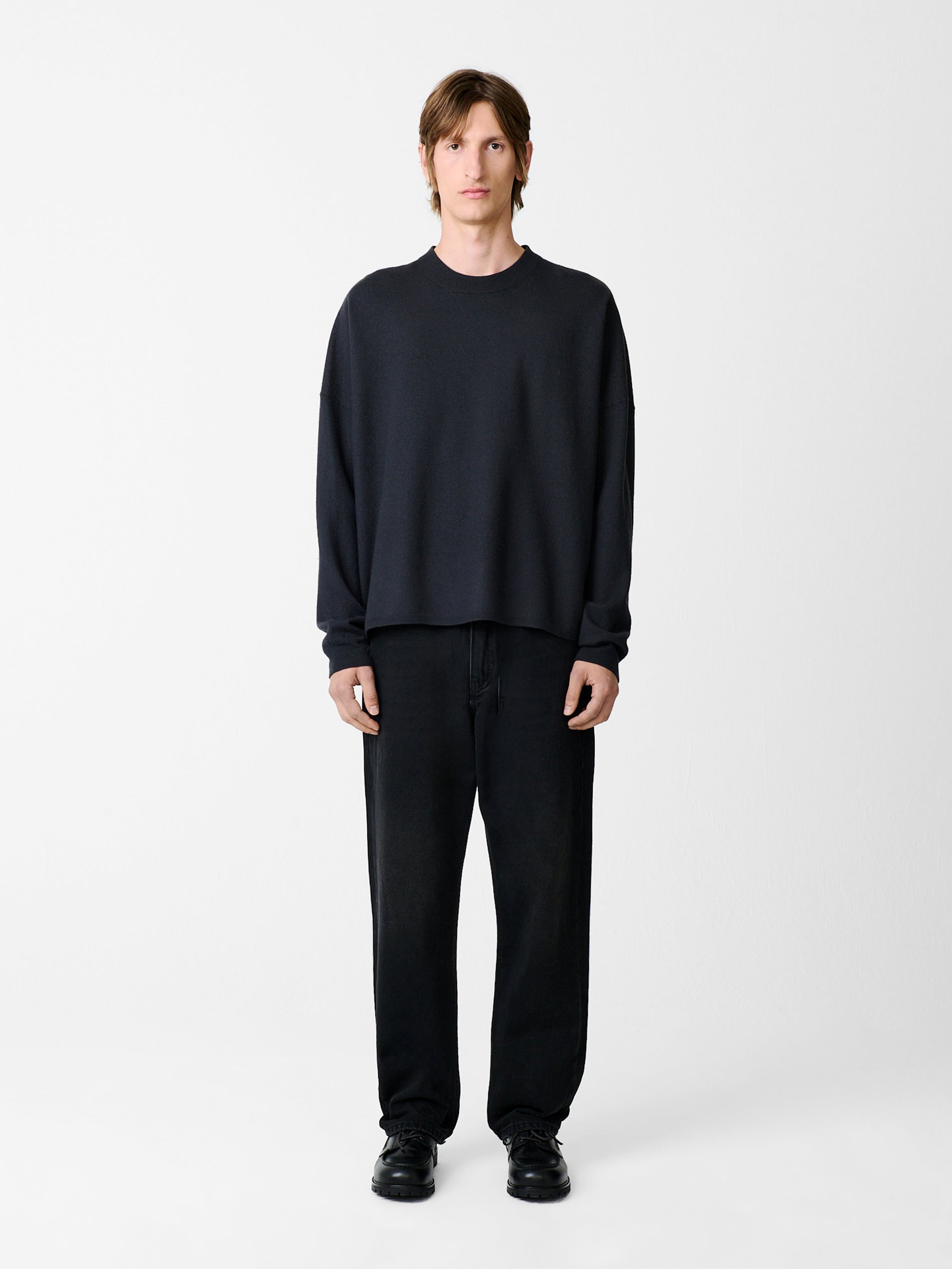 Scafell Knit in Pewter – Studio Nicholson