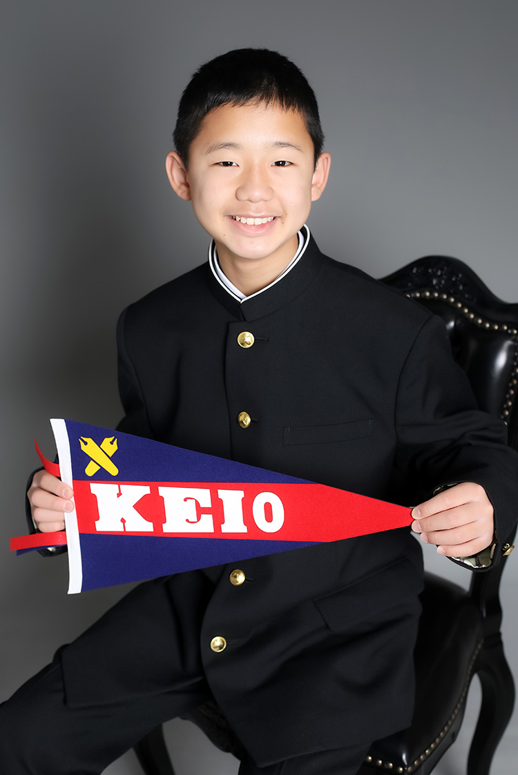 慶應義塾 高等学校・女子高等学校・湘南藤沢中高等部 入学記念写真