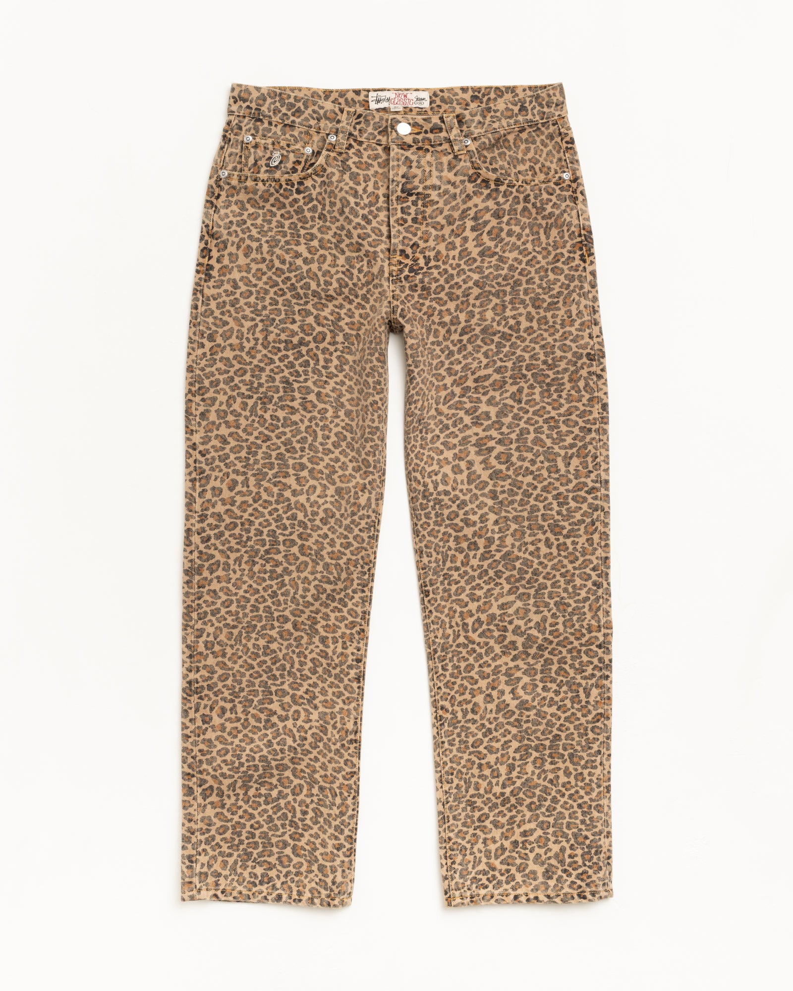 New Classic Jean Denim – Leopard | Pants | Stüssy