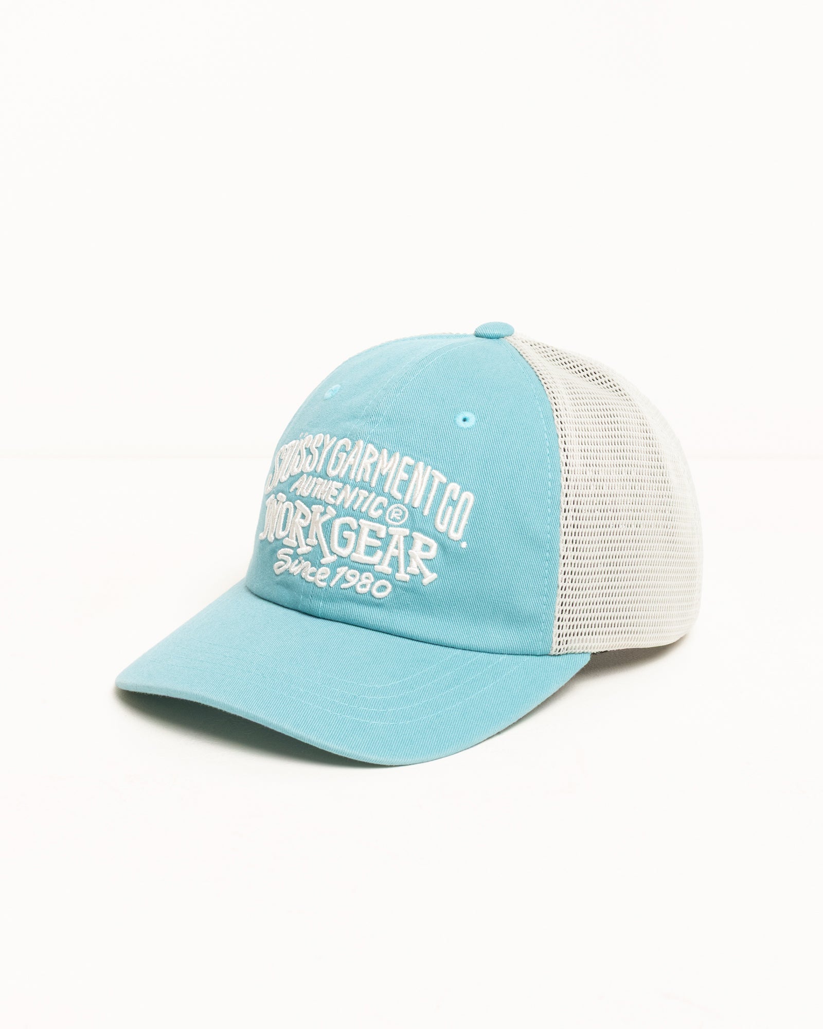 Low Profile Workgear Strapback – Teal | Headwear | Stüssy