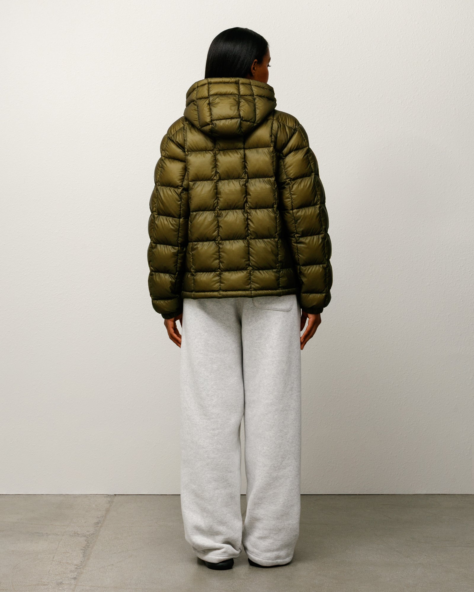 Midweight Hooded Puffer – Olive | Outerwear | Stüssy