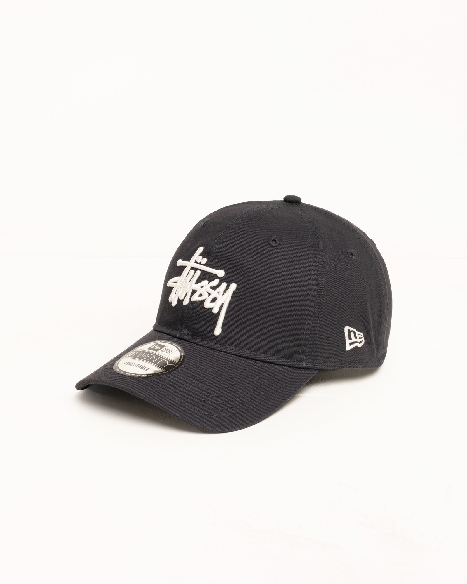 New Era 9TWENTY Basic Strapback – Dark Navy | Headwear | Stüssy