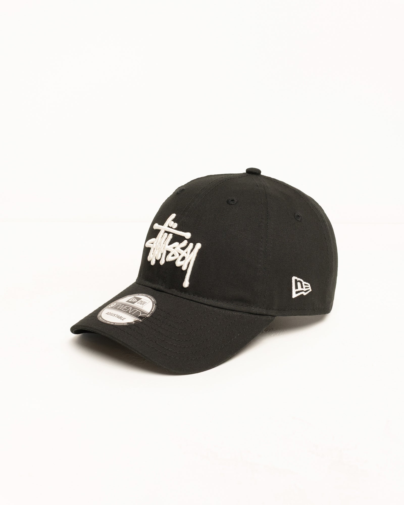 New Era 9TWENTY Basic Strapback – Black | Headwear | Stüssy