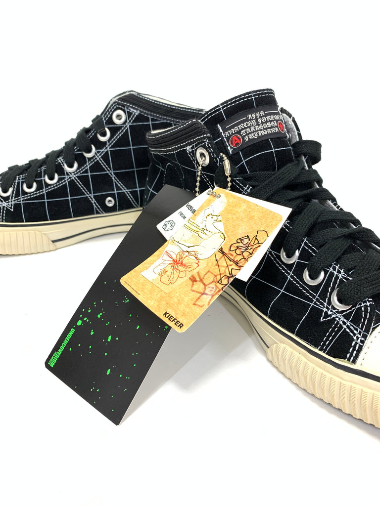 W8] DS! Visvim x Undercover x Fragment Design AFFA Logan Hi Black