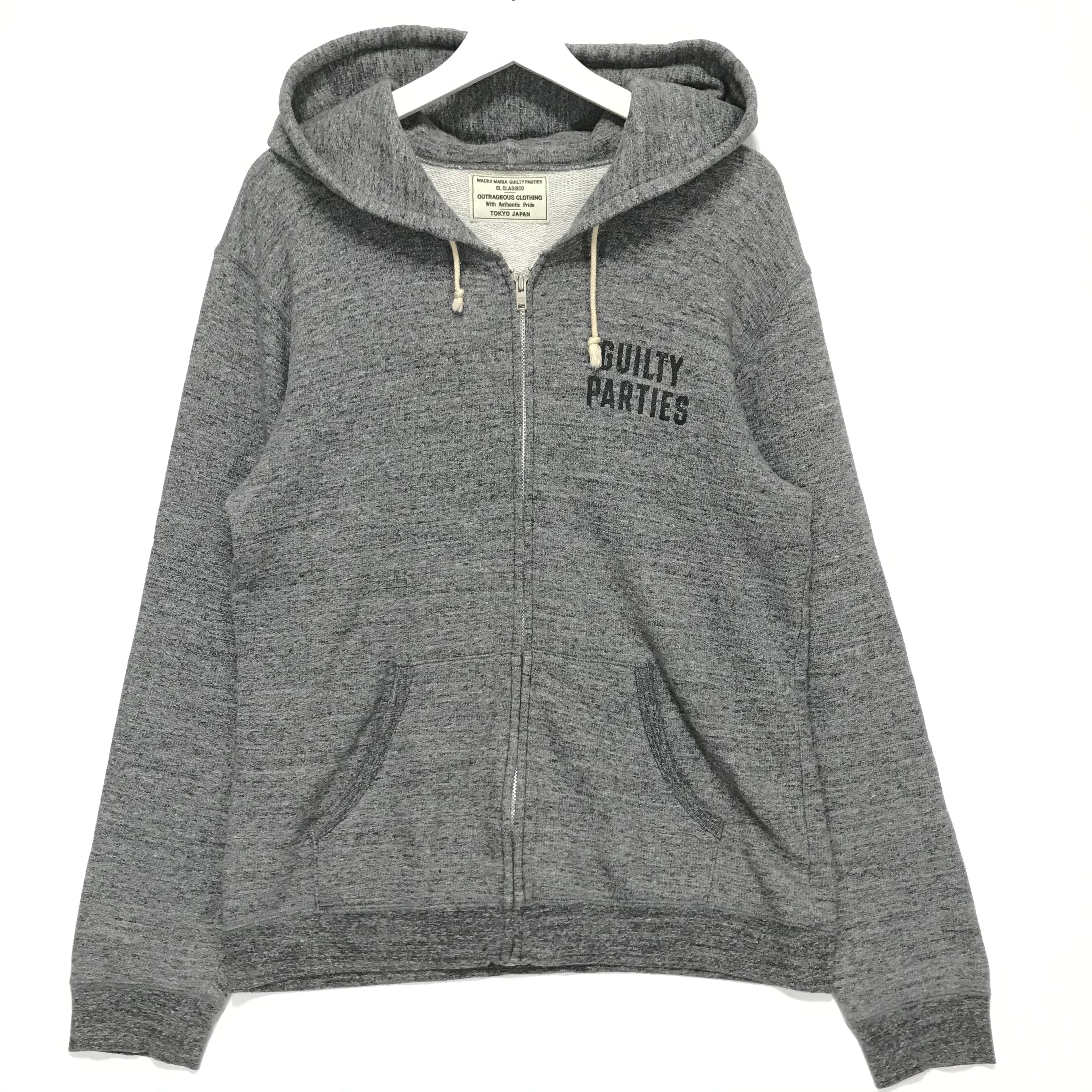 XL] Wacko Maria Guilty Parties Zip Up Hoodie – StylisticsJapan.com