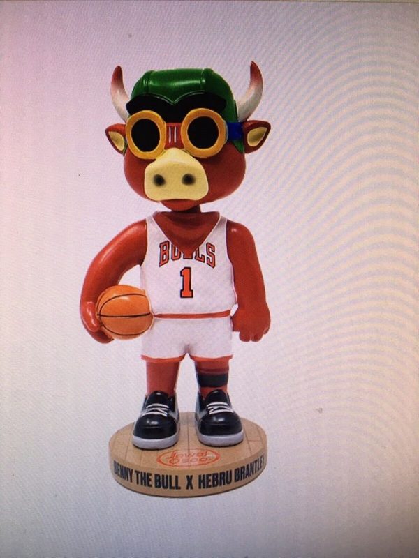 March 6, 2020 Chicago Bulls - Benny the Bull x Hebru Brantley