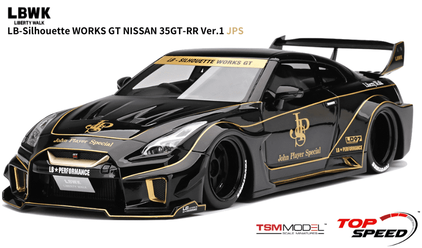 1/18スケール Top Speed「LB-Silhouette WORKS GT NISSAN 35GT-RR Ver