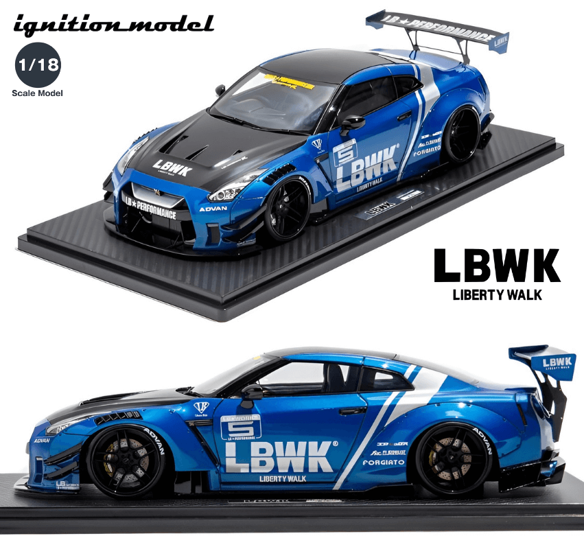 1/18スケール ignition model「LB-WORKS Nissan GT-R R35 type 2