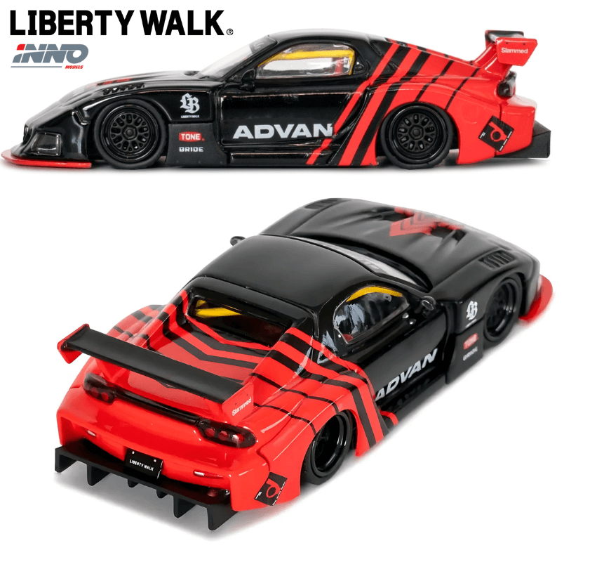 1/64スケール INNO Models「LBWK RX7[FD3S] LB-SUPER SILHOUETTE