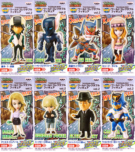 TIGER＆BUNNY ワールドコレクタブルフィギュアvol．2