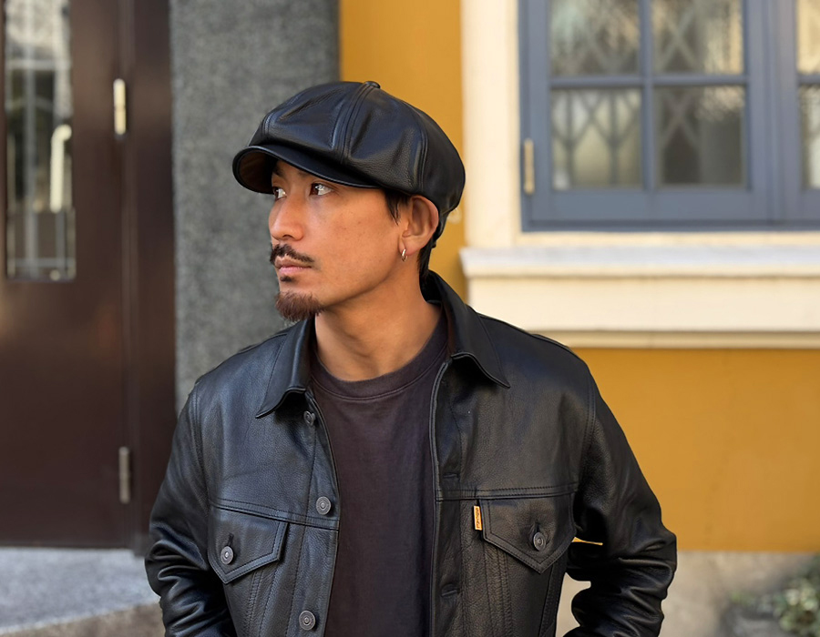 Standard California Leather News Boy Cap -Official Store Limited