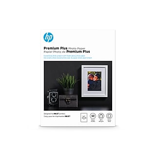 HP Premium Plus Glossy Photo Paper, 8.5
