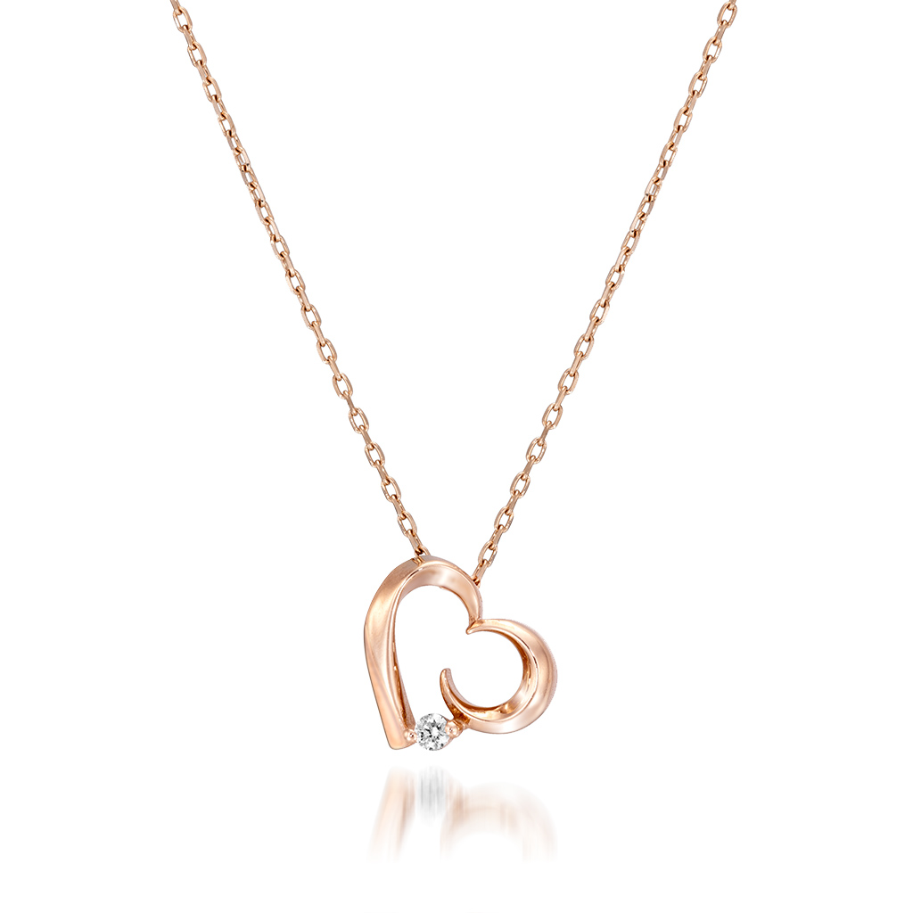 HEART MOON NECKLACE(2JN1053)K10 ネックレス｜スタージュエリー公式