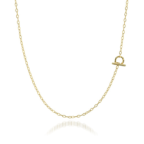 SPARKLE TEXTURE NECKLACE(2JN1136)K10 ネックレス｜スタージュエリー