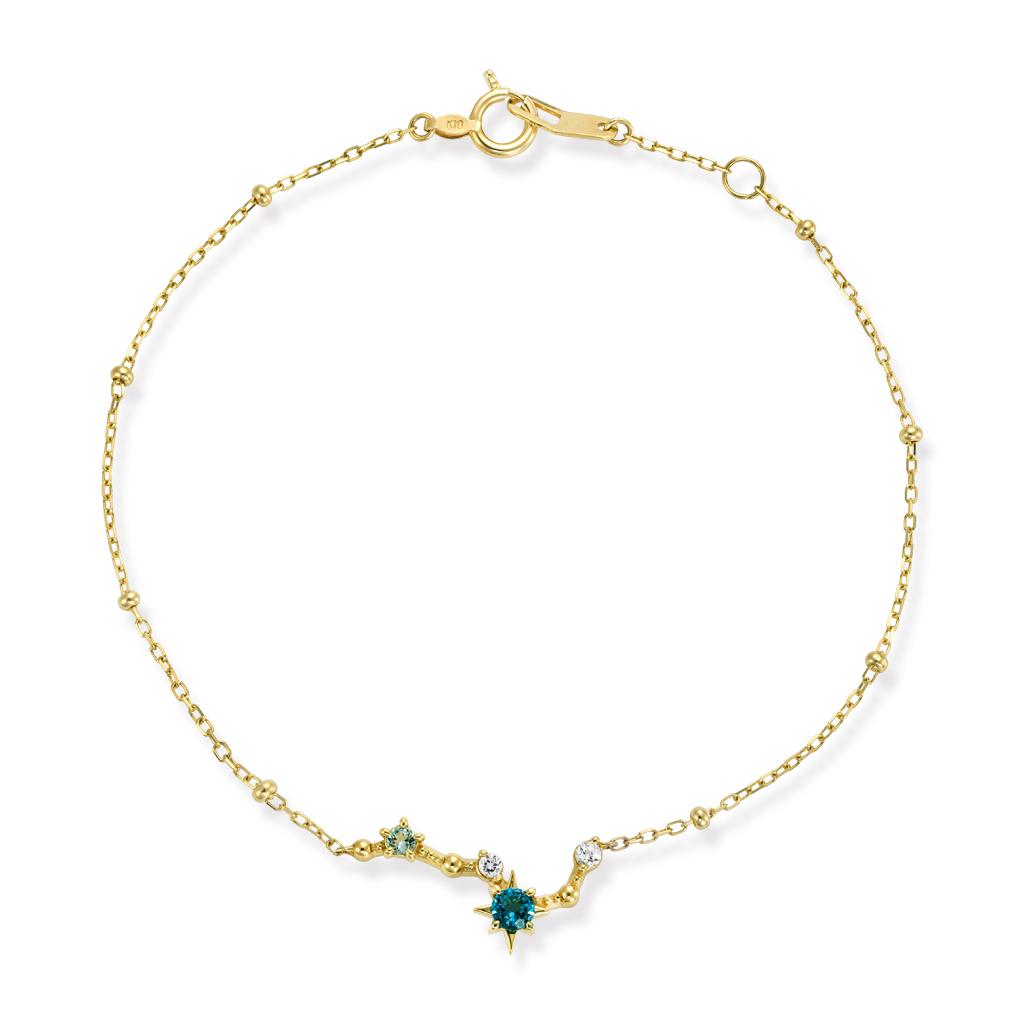 CONSTELLATION BRACELET(2JU0339)K10 ブレスレット｜スタージュエリー