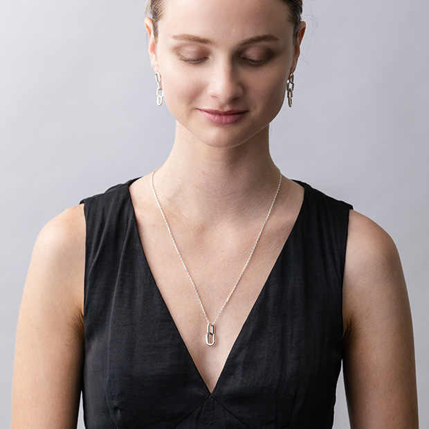 S LINKS NECKLACE(2SN1649)SV925 ネックレス｜スタージュエリー公式