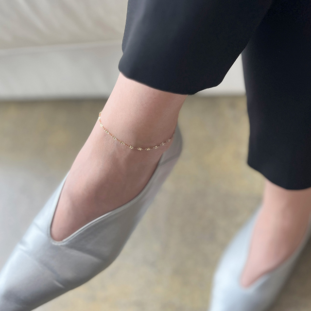 CHAIN ANKLET(2JU0353)K10 アンクレット｜スタージュエリー公式