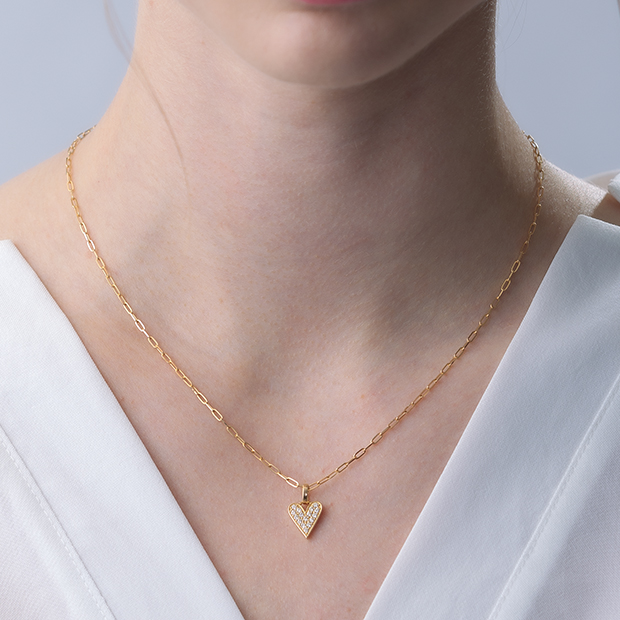 CONNECT WITH LOVE CHARM(M)(2ZC1030)K18 チャーム｜スタージュエリー