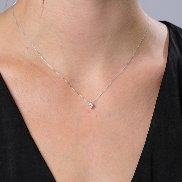 BRIGHTEST STAR DIAMOND NECKLACE(S)(2XN0356)Pt950 ネックレス