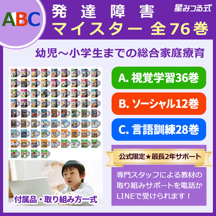 星みつる式 総合・家庭療育教材｜発語・会話・コミュニケーションまで