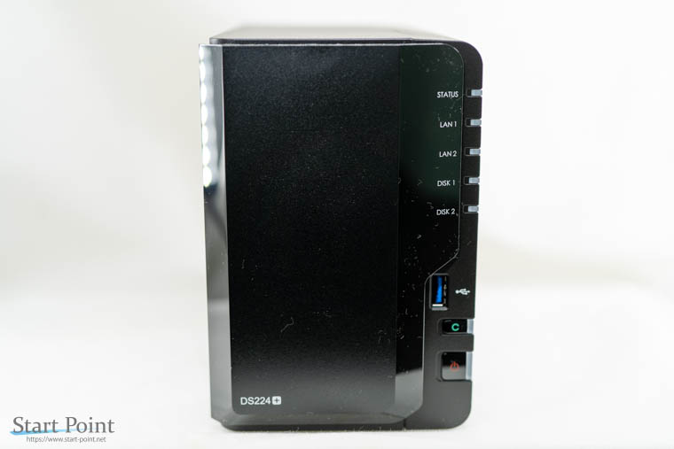 SynologyのNAS DS224+とメモリ増設レビュー | Start Point
