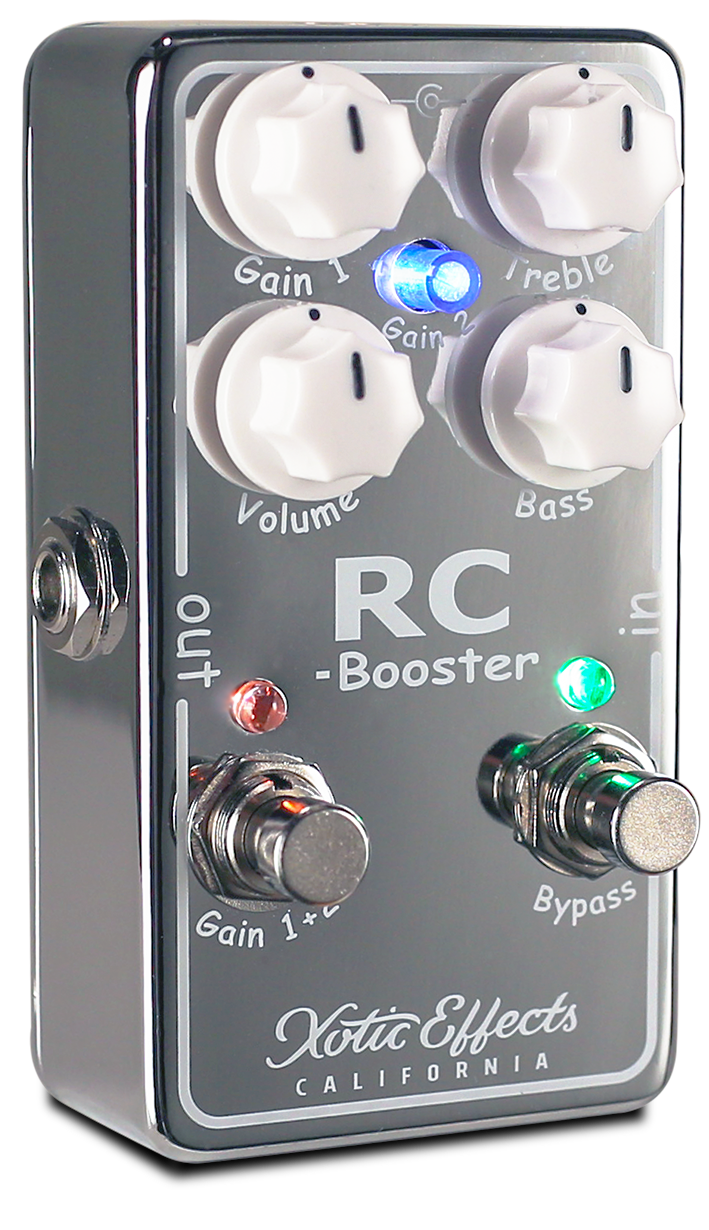 Xotic RC-Booster V2 pour guitare Volume, boost & expression effect