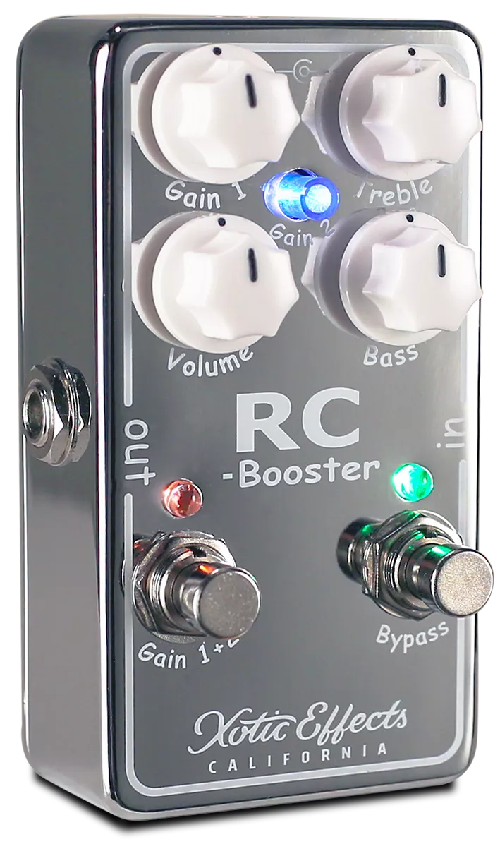 Xotic RC-Booster V2 pour guitare Volume, boost & expression effect
