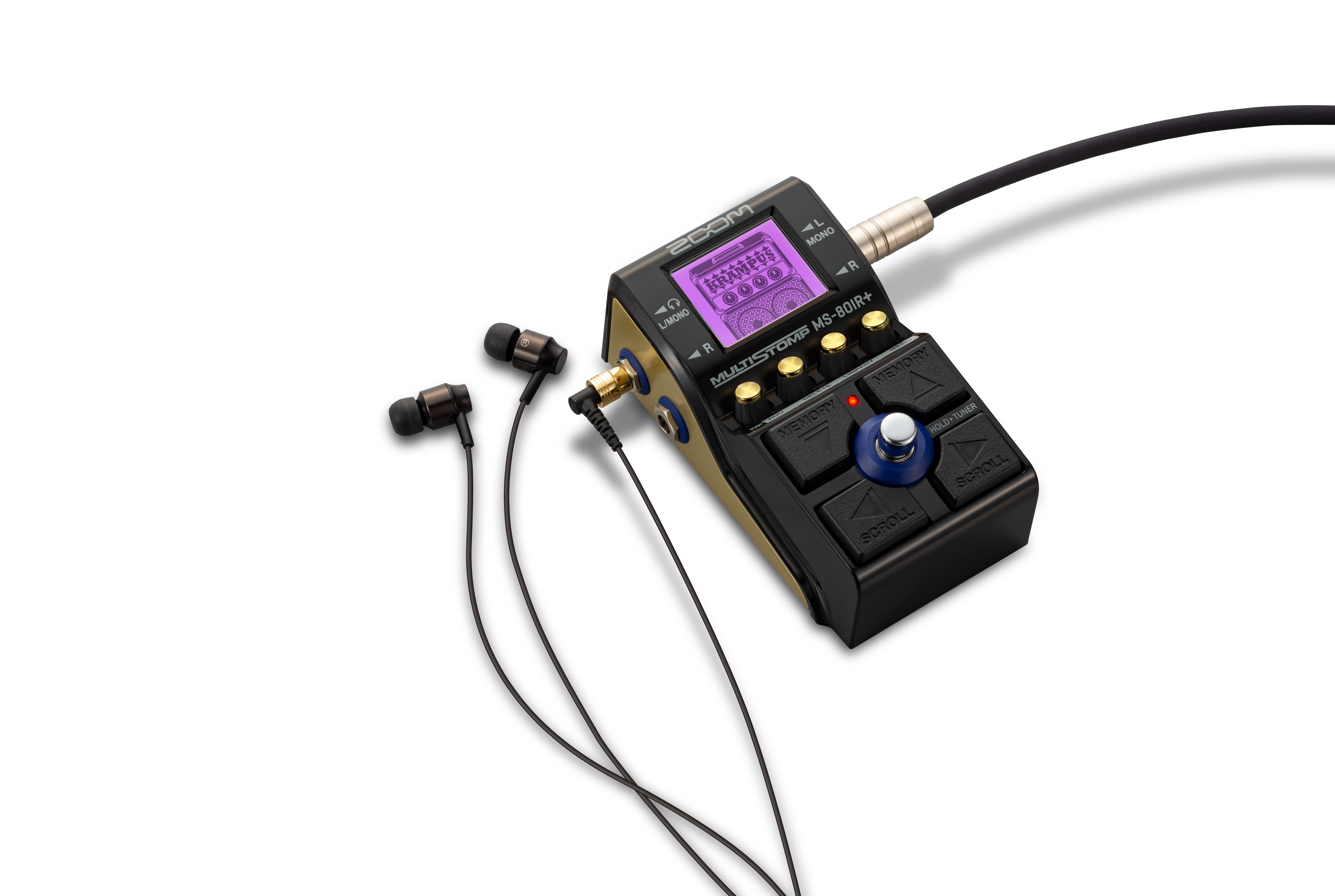 Zoom MS-80IR+ Multistomp Multieffect for electric guitar