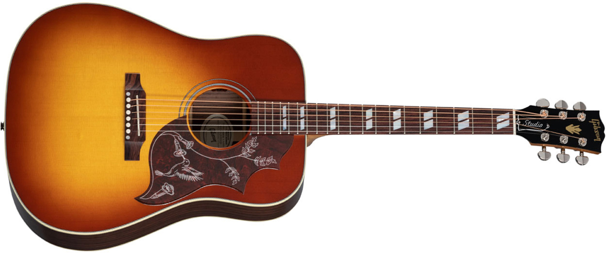 Gibson Hummingbird Studio Rosewood (LR Baggs Element) - rosewood