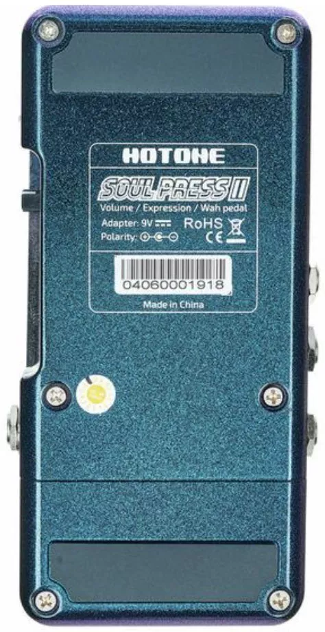 Hotone Soul Press II Volume/Expression/Wah Pedal Volume, boost