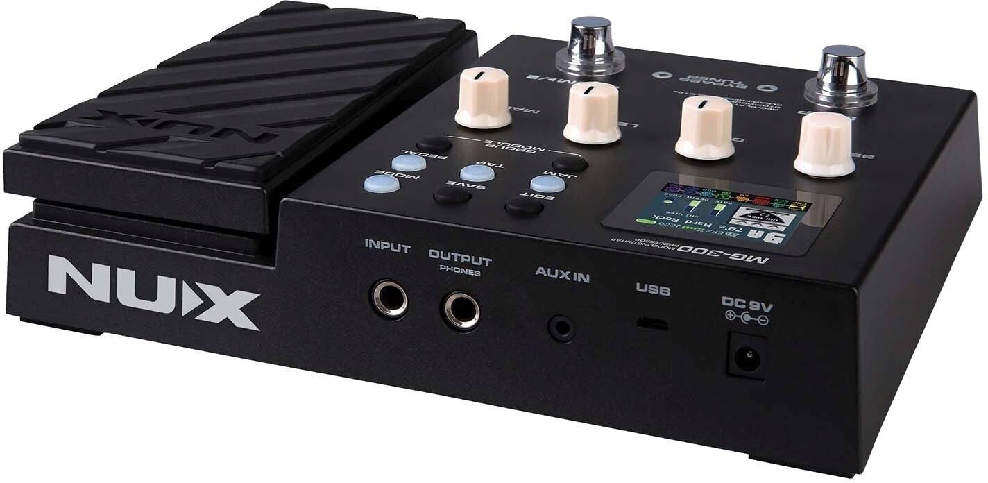 Nux MG-300 Modeling Guitar Processor Guitar amp modeling simulation