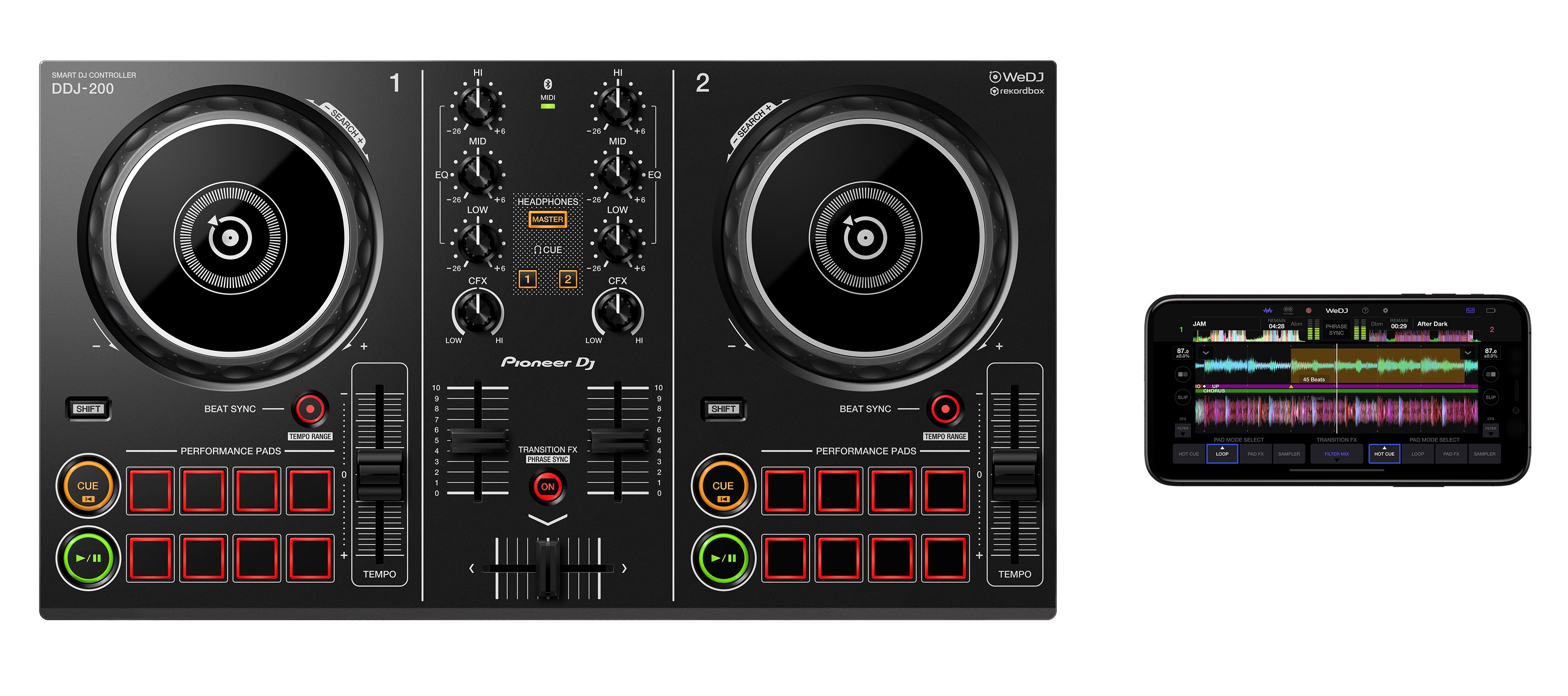 Pioneer dj DDJ-200 Usb dj controller