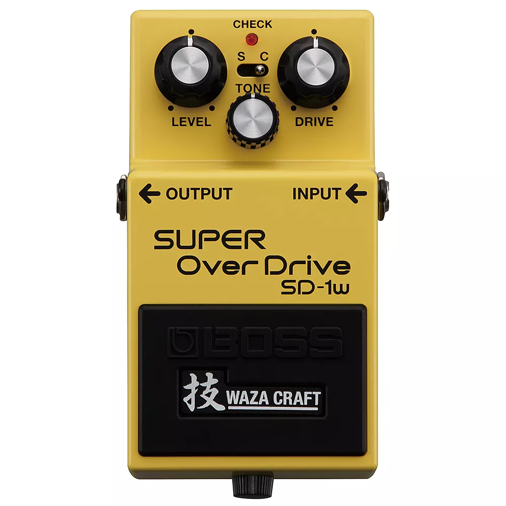 Boss Waza Craft SD-1W Super Overdrive Overdrive, distortion & fuzz