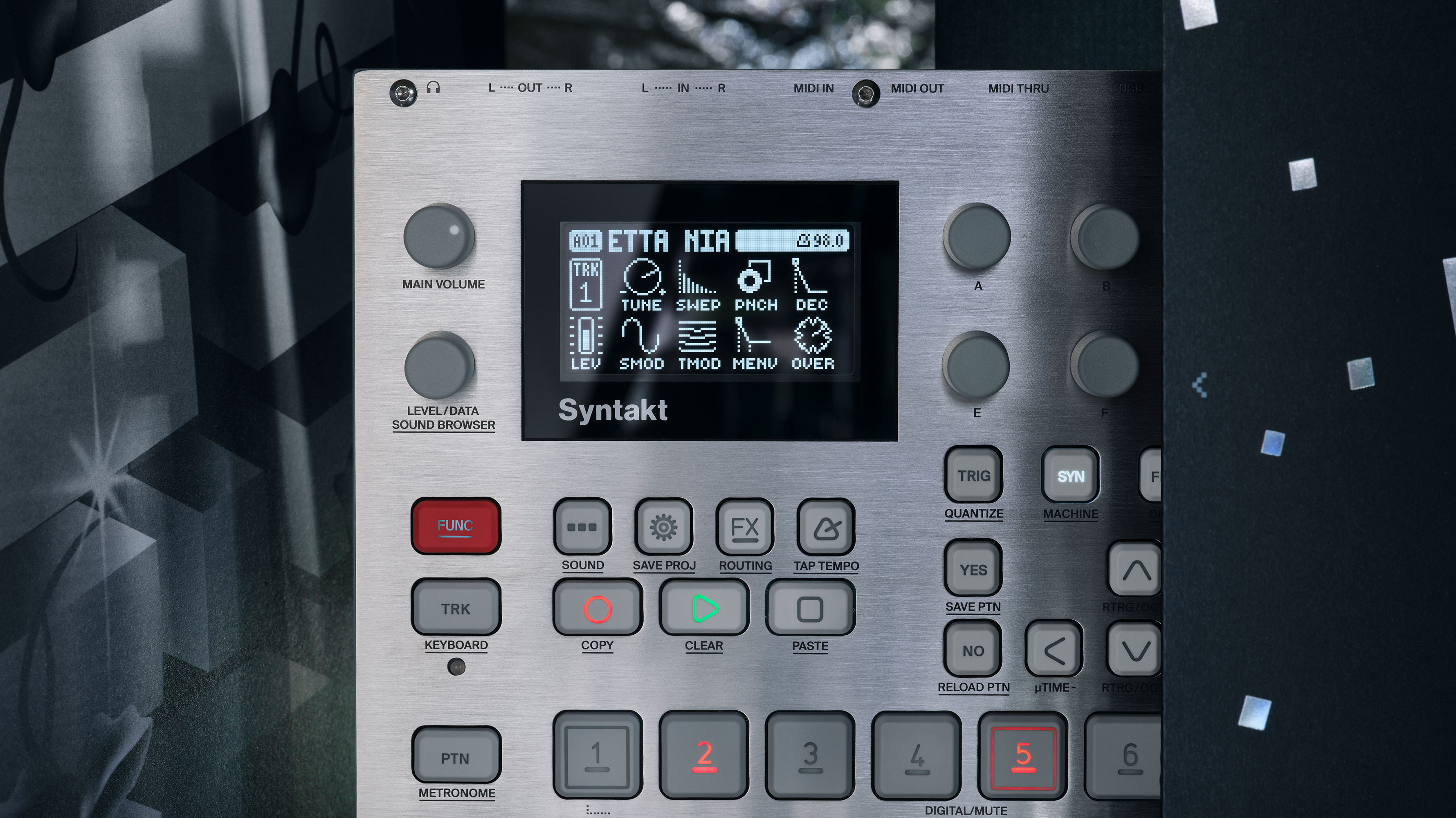 Elektron Syntakt E25 Remix Edition Sampler