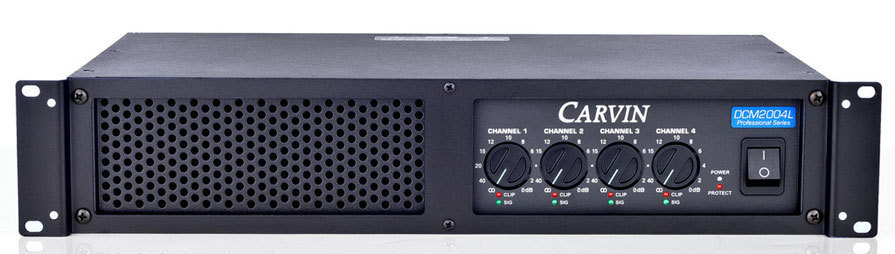 Carvin DCM2004L 4-channel Ultra Light Power Amp - station music