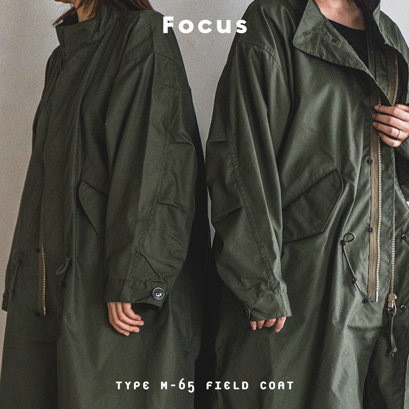 サイズ比較】ハイク“TYPE M-65 FIELD COAT”を着比べ | st company