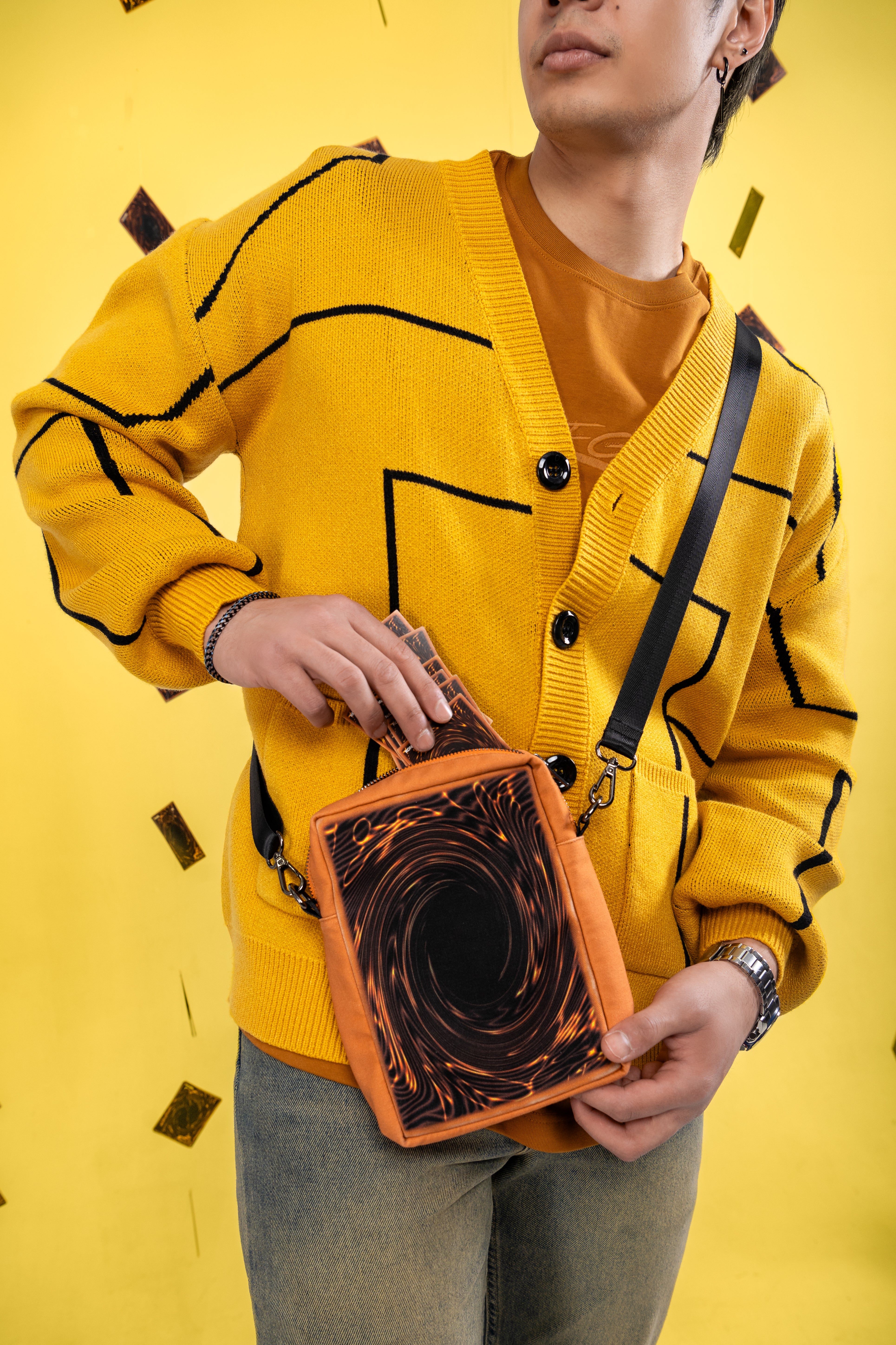 Millennium Puzzle Cardigan – Steady Hands