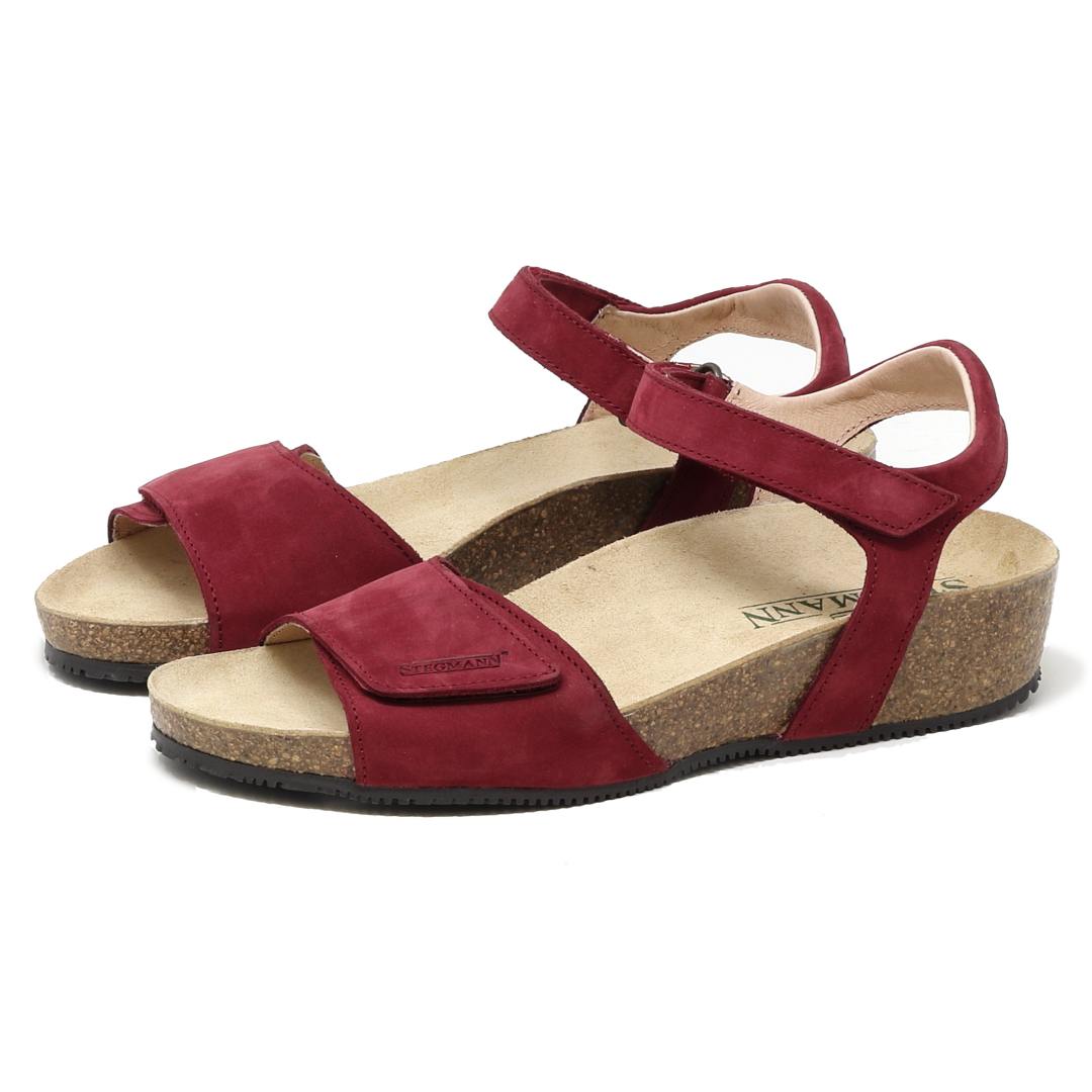 Women's Freya Leather Wedge Sandal – Stegmann Clogs