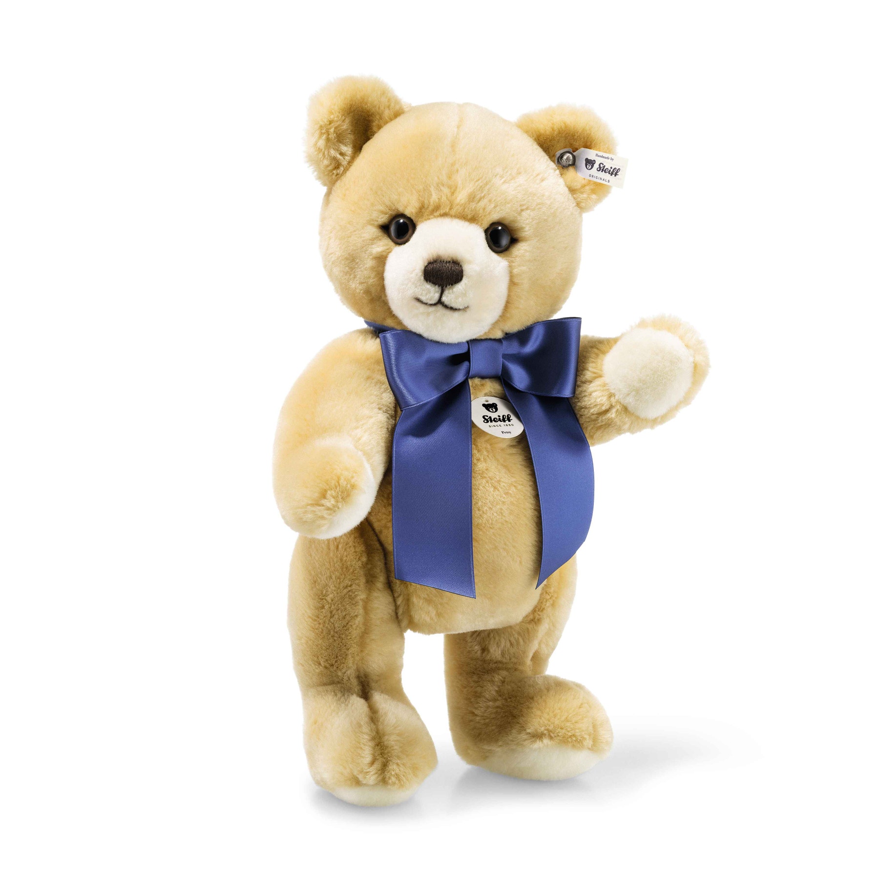 Petsy Teddy Bear, 11 in, beige - Steiff.com