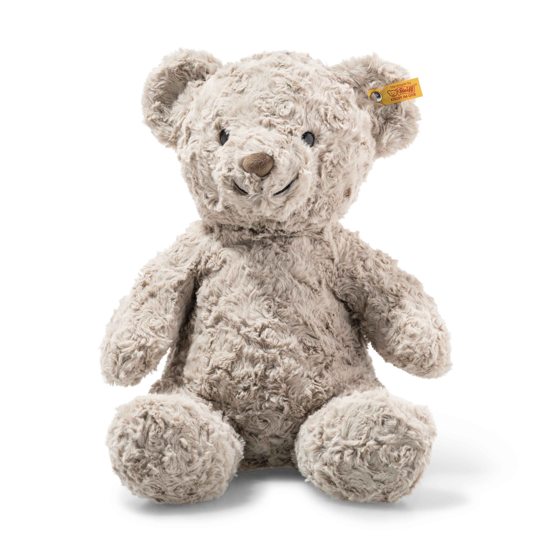 Honey Teddy Bear, 15 in, light gray - Steiff.com