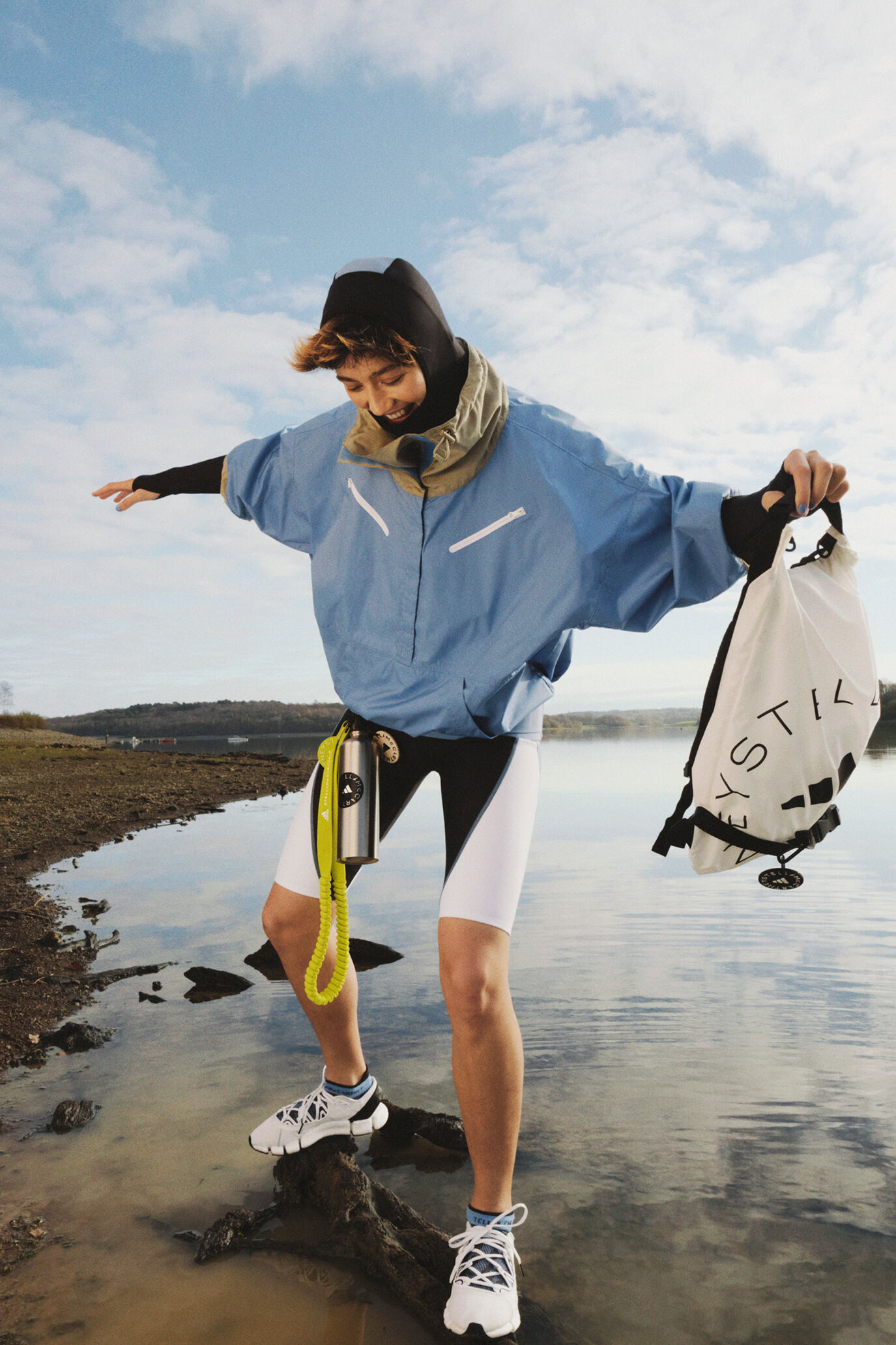 From land to water in adidas by Stella McCartney SS21: BEACH DEFENDER