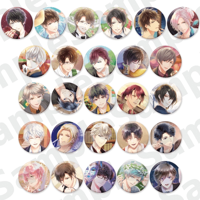 スタンドマイヒーローズ トレーディング缶バッジ「Love Letter」第二弾