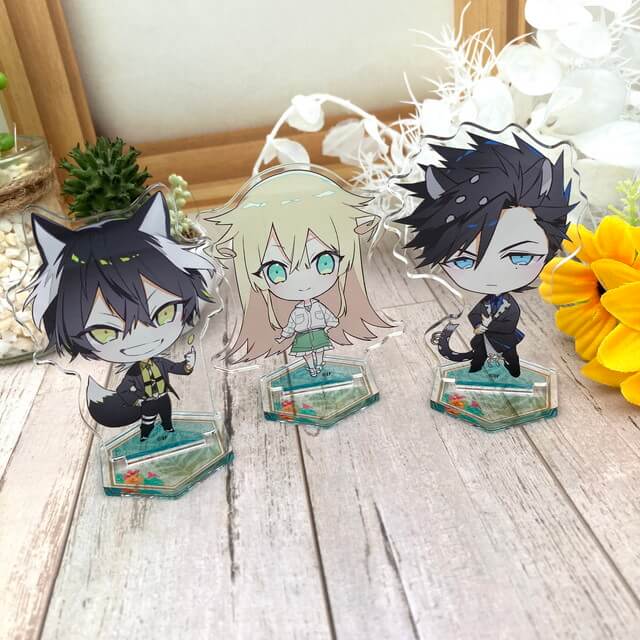 Honey Vibes トレーディングちびキャラアクリルスタンド：オリジナル