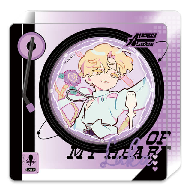 ALIEN STAGE 年越シーズン SP缶バッジホルダーセット ルカ：グッズ