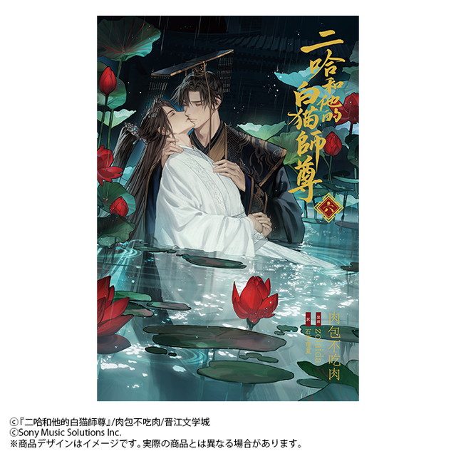 小説「二哈和他的白猫師尊」第6巻【特装版】（ハスキーとかれのしろ