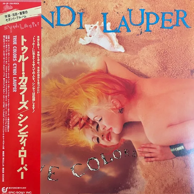 CYNDI LAUPER / TRUE COLORS [LP - 28・3P・760]：NEW WAVE：アナログ